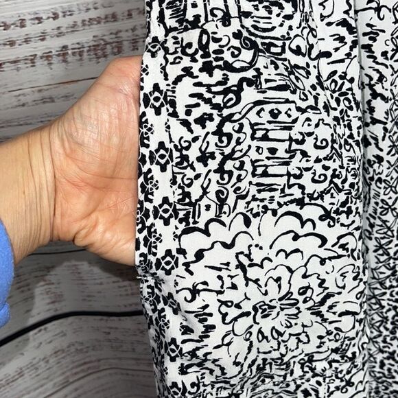 Stan Herman Sleep Shirt Womens Small v neck cap sleeve - Picture 2 of 9